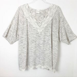 Soma Sleep Pajama Top Lace Trim Plus Size XXL